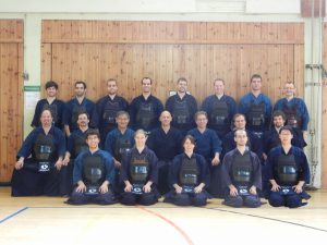 Teilnehmer des Kendo Summer Camp 2012