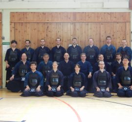 Teilnehmer des Kendo Summer Camp 2012