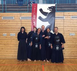 Die Teilnehmer des Shinzen Jiai des KenVB 2018
